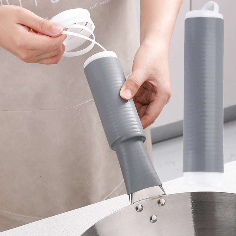 Anti-Scalding Rubber Frying Pan Handle Protector – Heat-Resistant Pot & Pan Handle Sleeve