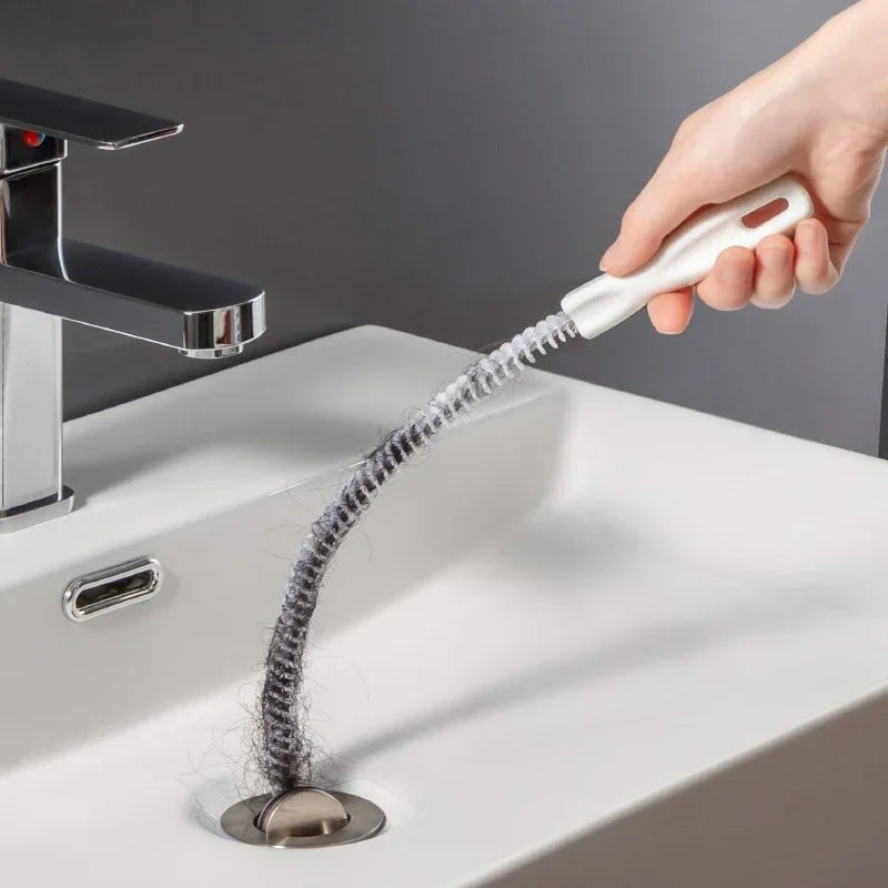 Drain Unblocker & Pipe Cleaning Tool  Hair & Clog Remover for Kitchen, Bathroom, Toilet & Sewer