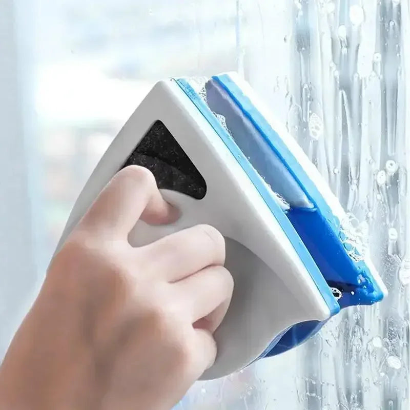 2024 Magnetic Window Cleaner Brush – Double-Sided Glass Cleaning Tool for Home