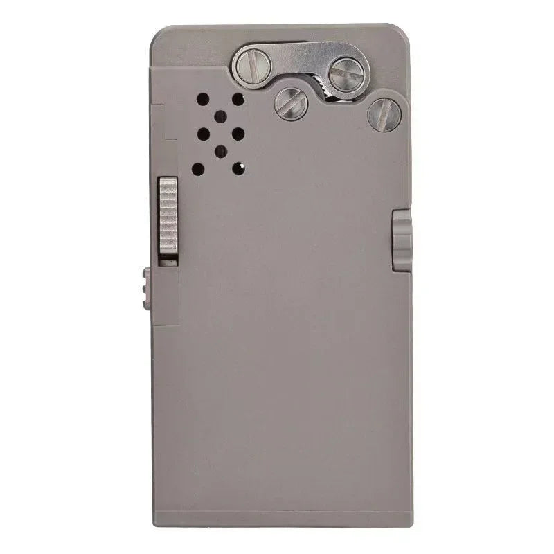 Handmade Brass Mechanical Gasoline Lighter – Automatic Ignition Titanium Alloy Gift Box