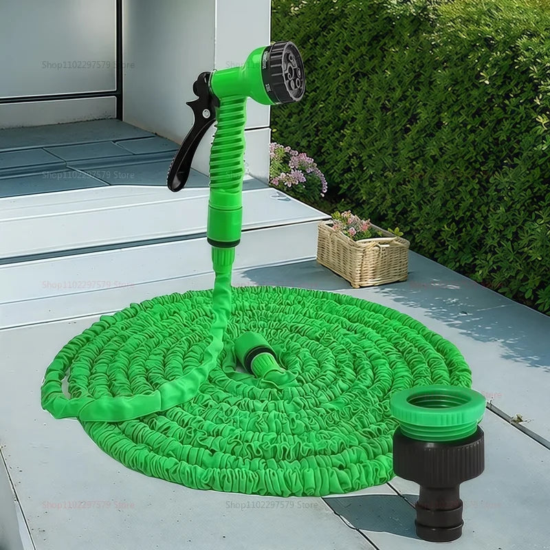 2024 Expandable Magic Hose – High-Pressure Car Wash & Garden Watering Hose with 7 Spray Functions