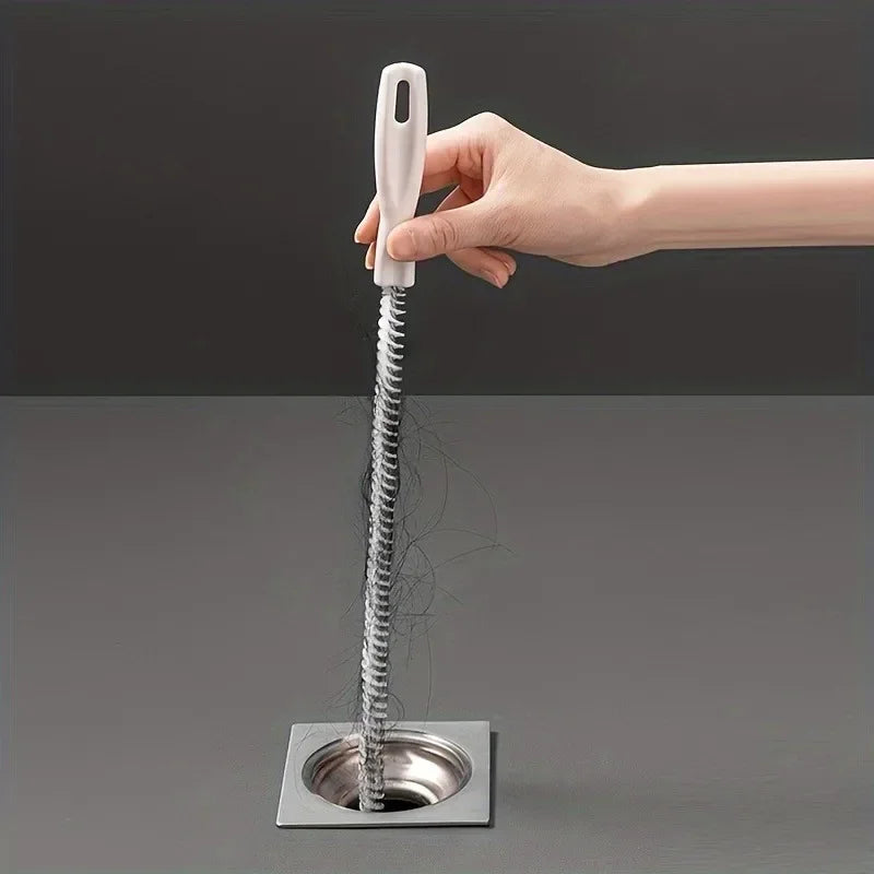Drain Unblocker & Pipe Cleaning Tool  Hair & Clog Remover for Kitchen, Bathroom, Toilet & Sewer