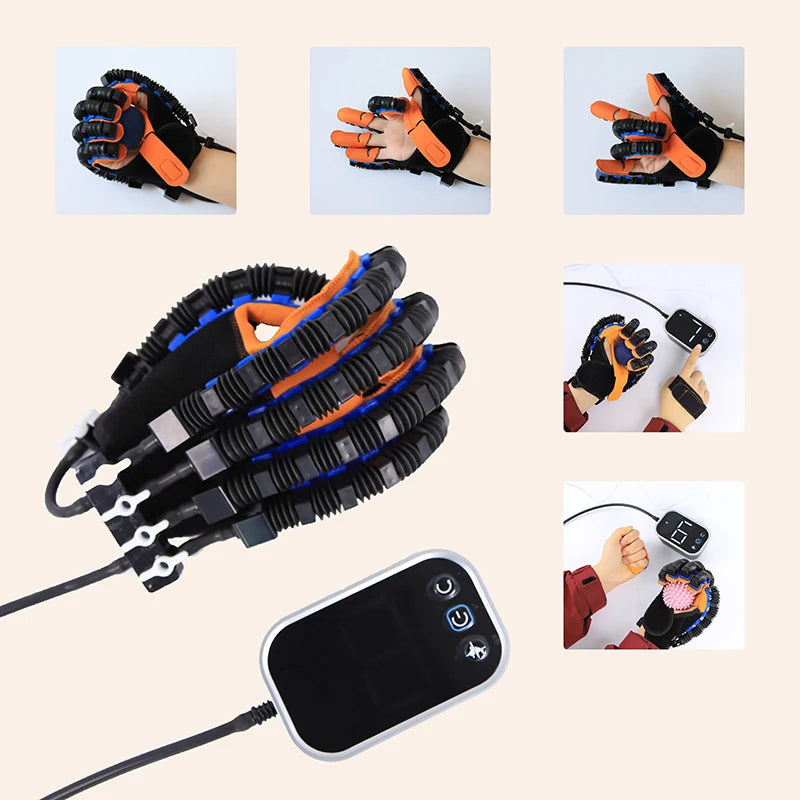 2025 Hand Rehabilitation Robot Gloves – Stroke & Hemiplegia Finger Exercise Trainer for Therapy & Recovery