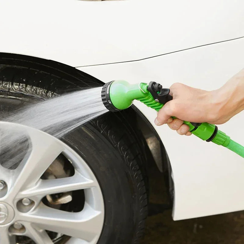 2024 Expandable Magic Hose – High-Pressure Car Wash & Garden Watering Hose with 7 Spray Functions