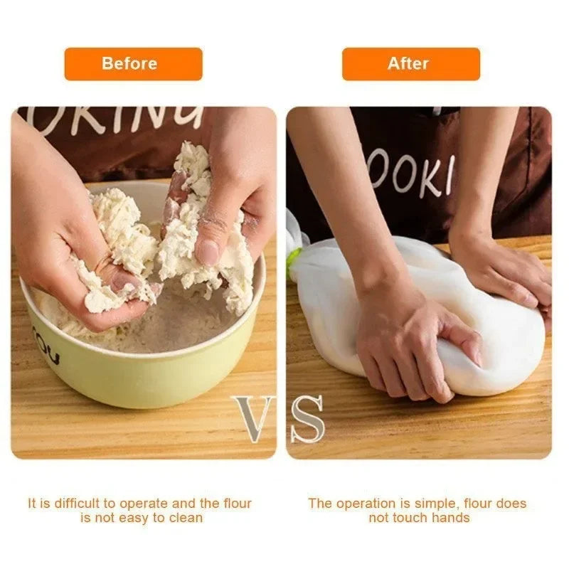 Food-Grade Silicone Dough Kneading Bag – Mess-Free Dough Mixer for Bread, Pastry & Pizza