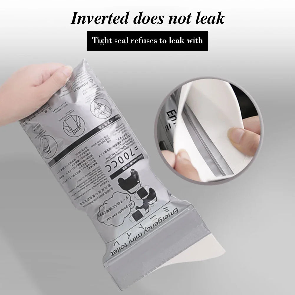1–20pcs Portable Emergency Urine Bags 700ml – Disposable Travel Toilet Urinal Bags for Men, Women & Children