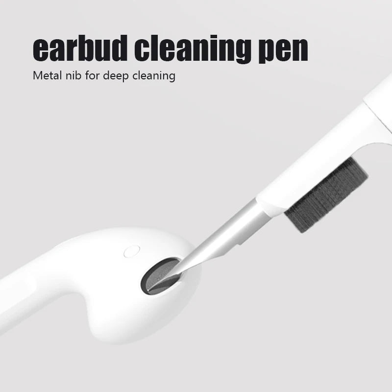 Bluetooth Earbuds Cleaning Pen Kit – Multi-Function Cleaner for AirPods, Samsung, Xiaomi & More