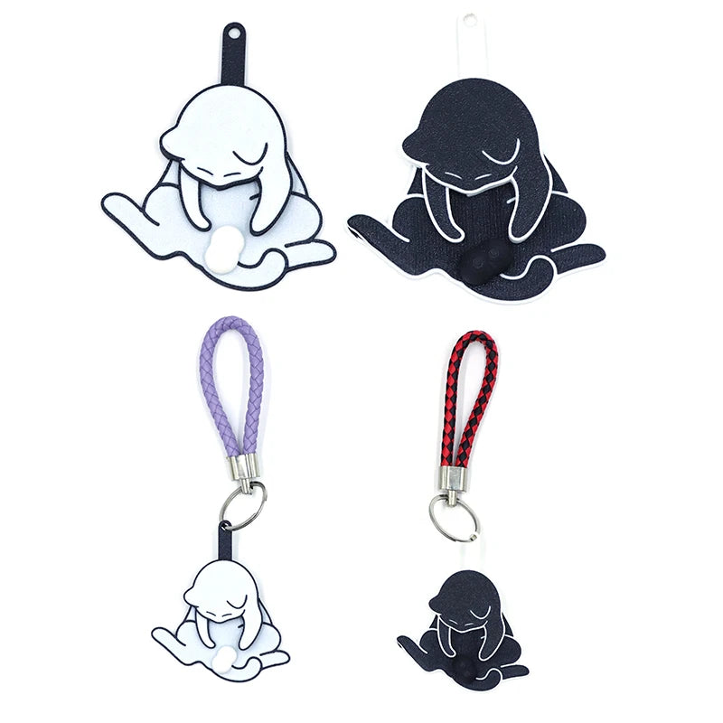 Mischief Cat Interactive Keychain – Spinning Ball Pendant & Funny Bag Charm, Perfect Gift for Cat Lovers