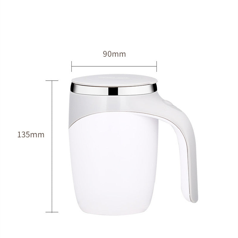 Rechargeable Automatic Stirring Cup – Magnetic Self-Mixing Coffee Mug with Portable Design