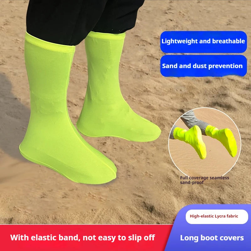 High-Top Elastic Shoe Protectors – Snowproof Sand-Proof Dust-Proof Shoe Covers