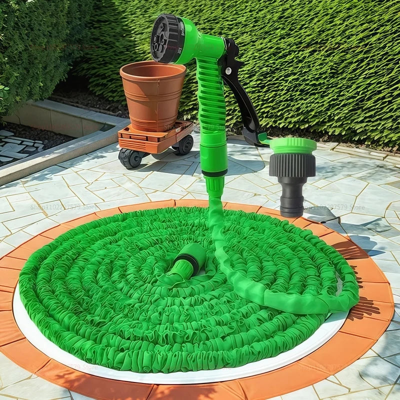 2024 Expandable Magic Hose – High-Pressure Car Wash & Garden Watering Hose with 7 Spray Functions