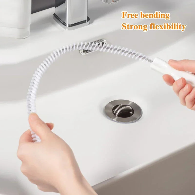 Drain Unblocker & Pipe Cleaning Tool  Hair & Clog Remover for Kitchen, Bathroom, Toilet & Sewer