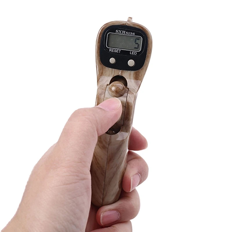 Digital Tasbeeh Counter – LED Electronic Rosary with Easy Reset, Original SXH5136