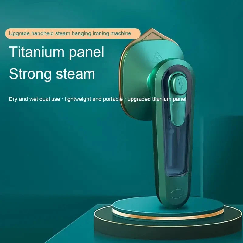 Handheld Portable Steam Iron – Small Hanging Ironing Machine for Home and Travel