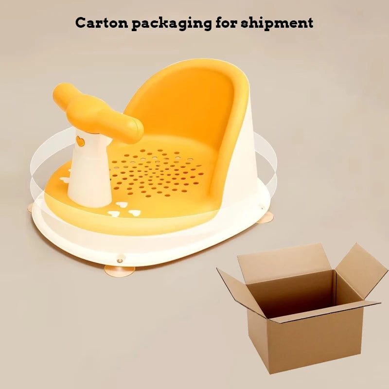 Children’s Portable Shower Seat – Safe & Comfortable Shower Stand for Newborns and Young Kids