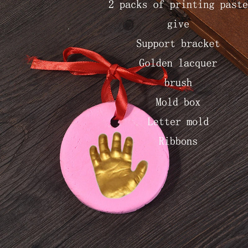 Baby Handprint & Footprint Kit – DIY Inkless Keepsake Art & Memory Ornament