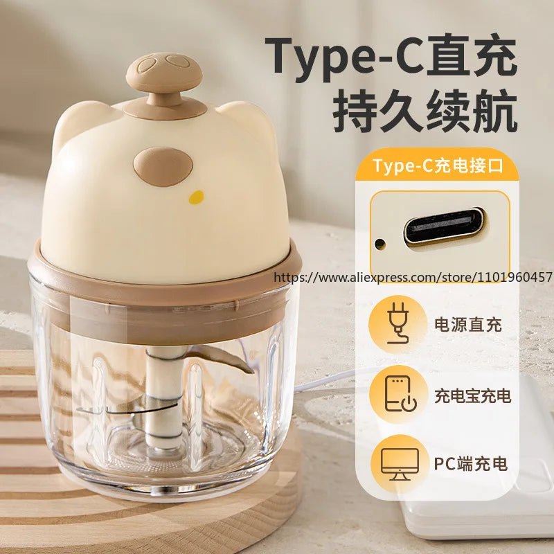 Electric Meat Grinder & Food Processor – 5L Stainless Steel Multi-Function Kitchen Blender, Vegetable Slicer, and Meat Mincer