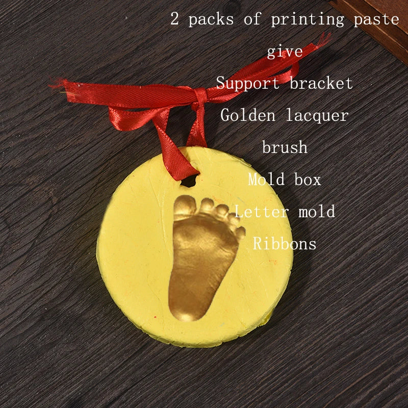 Baby Handprint & Footprint Kit – DIY Inkless Keepsake Art & Memory Ornament