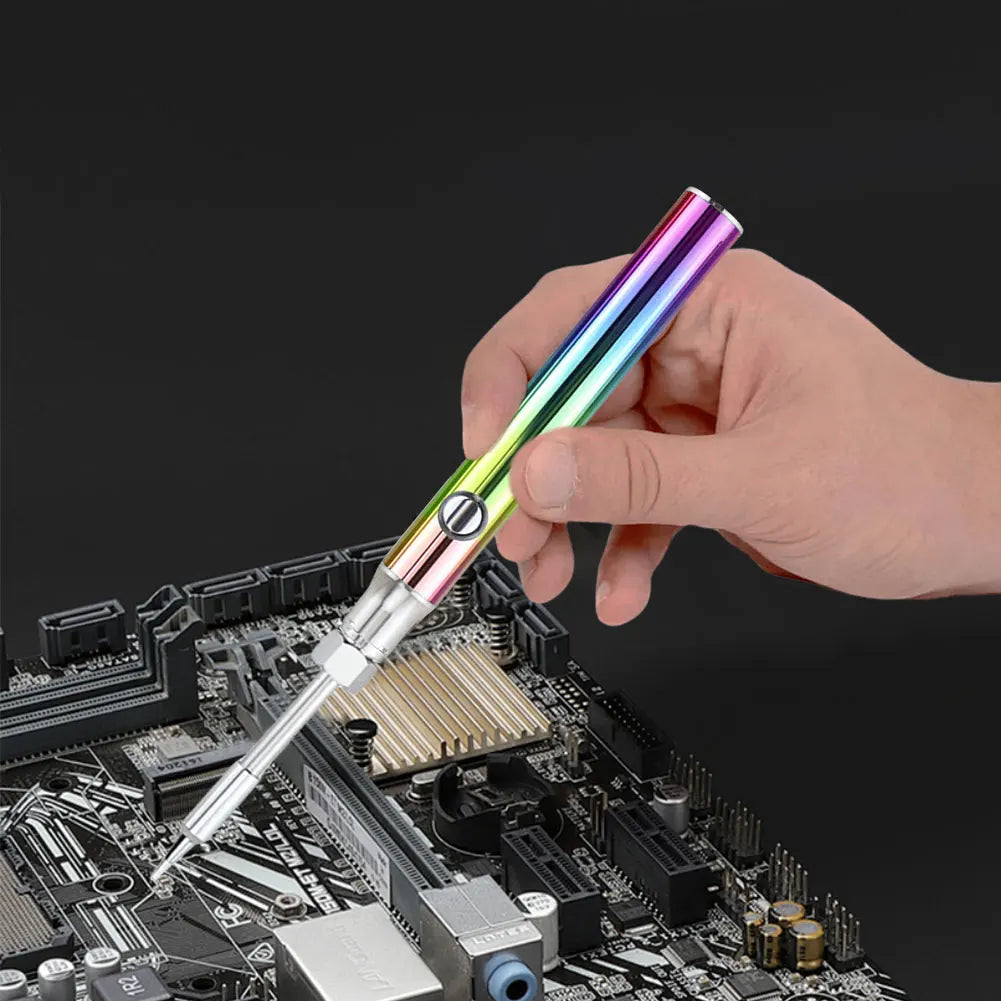 Cordless USB Rechargeable Soldering Iron Pen – 5V 8W Adjustable Temperature Welding Repair Tool