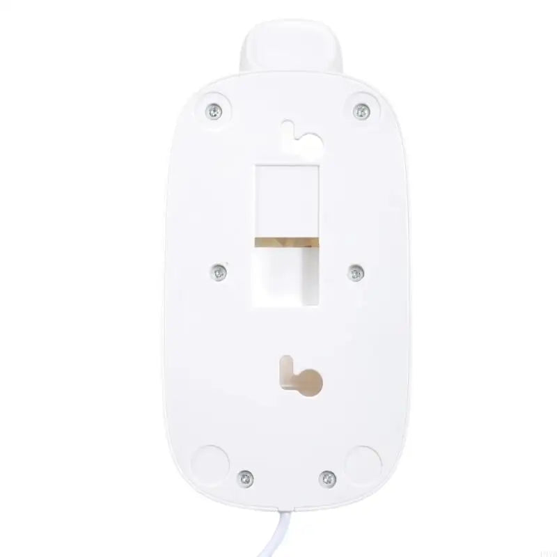 5V USB Wall-Mounted Fan – Space-Saving Quiet Cooling Fan with 39" USB Cord for Bedroom, Kitchen & Bathroom