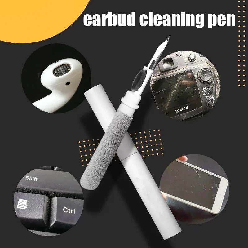 Bluetooth Earbuds Cleaning Pen Kit – Multi-Function Cleaner for AirPods, Samsung, Xiaomi & More