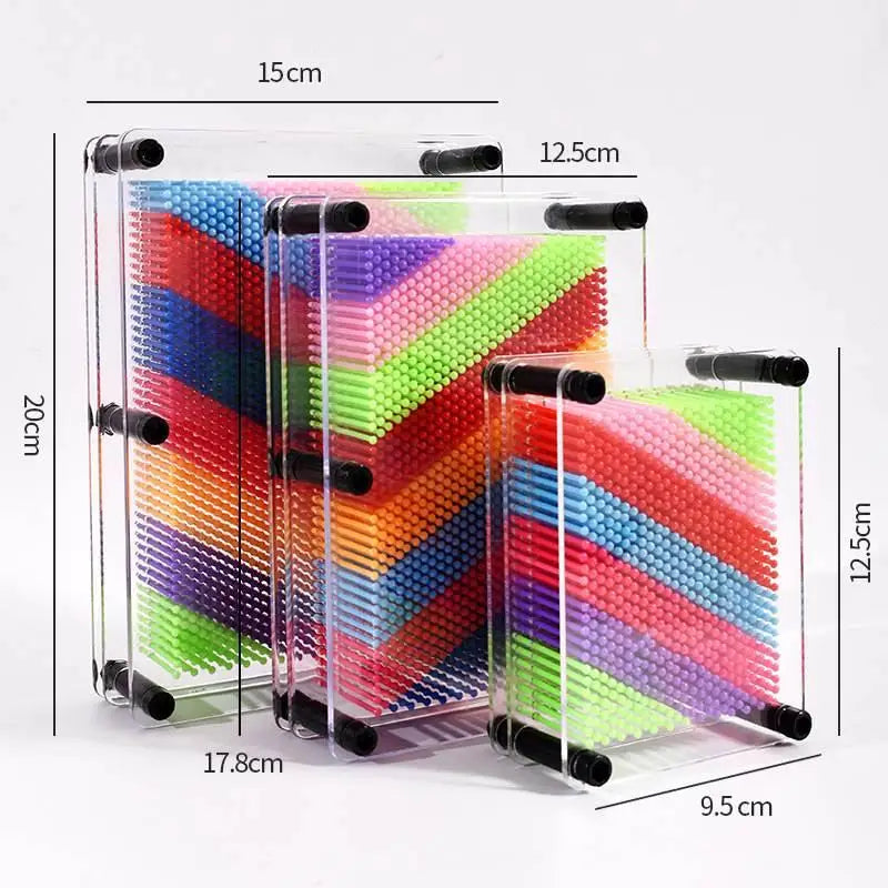 3D Creative Handprint Sculpture Toy – Needle Painting & DIY Birthday Gift for Kids