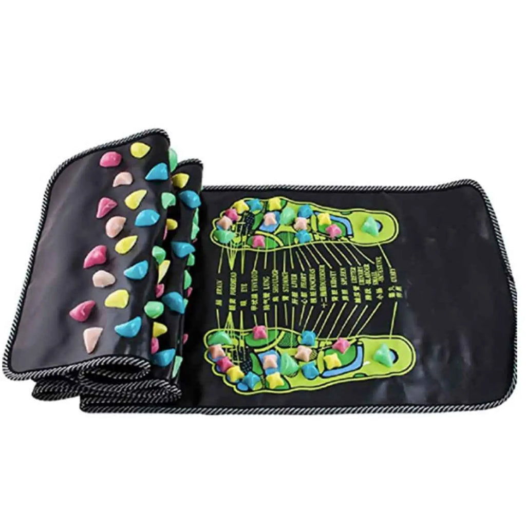 Cobblestone Simulation Massage Cushion – Foot & Leg Pain Relief Acupressure Mat for Relaxation and Healthcare