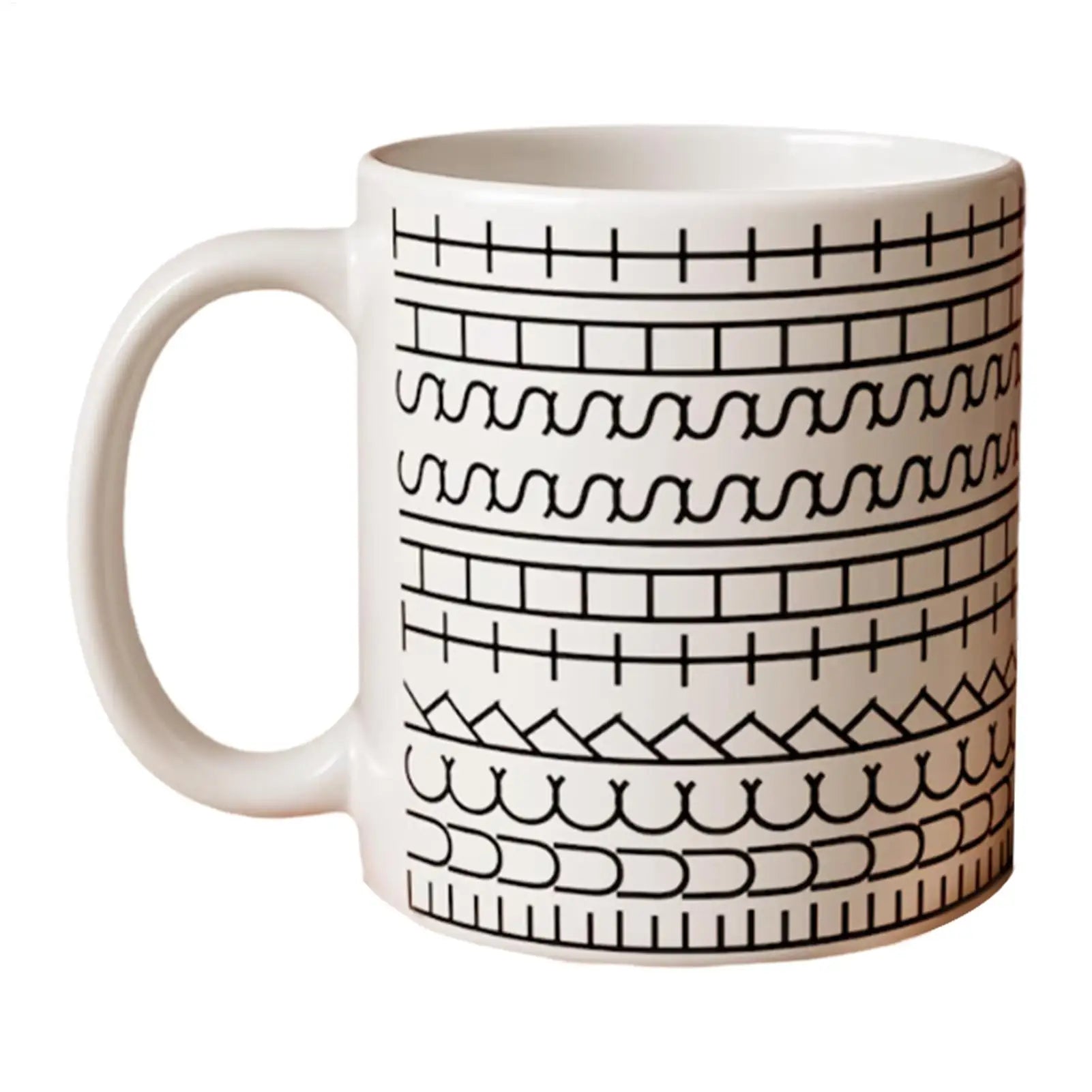 Hidden Message Ceramic Coffee Mug – Funny & Inspirational Breakfast, Latte, Tea, or Cocoa Cup