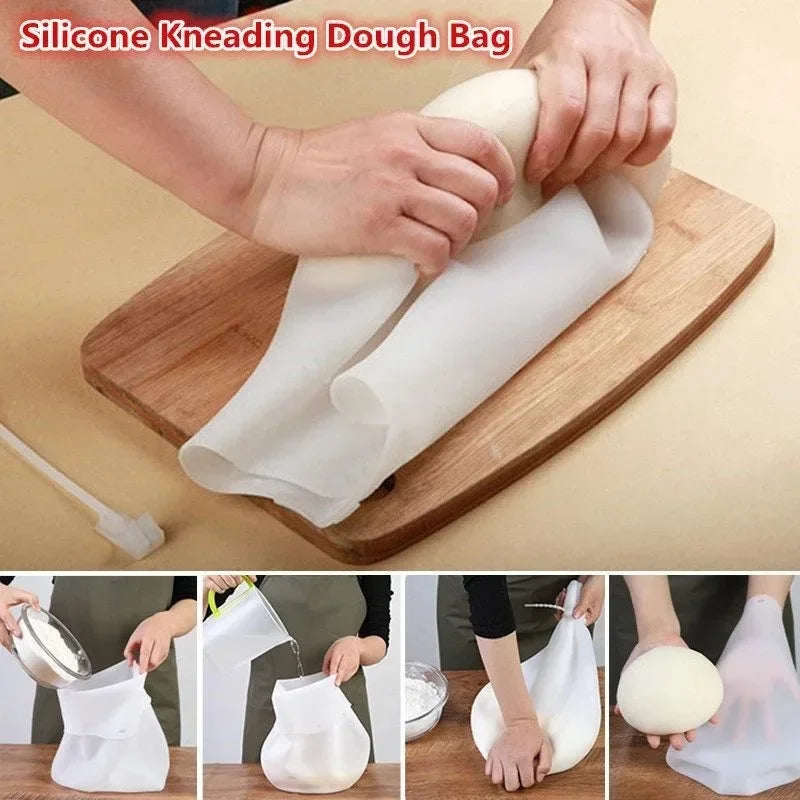Food-Grade Silicone Dough Kneading Bag – Mess-Free Dough Mixer for Bread, Pastry & Pizza