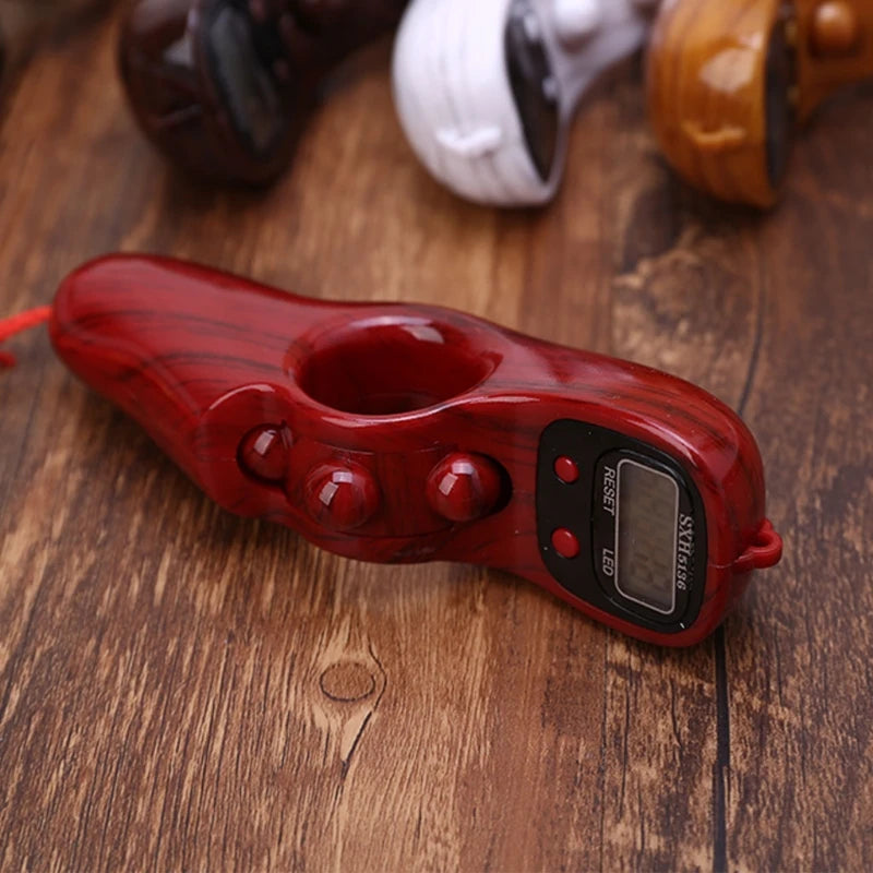 Digital Tasbeeh Counter – LED Electronic Rosary with Easy Reset, Original SXH5136