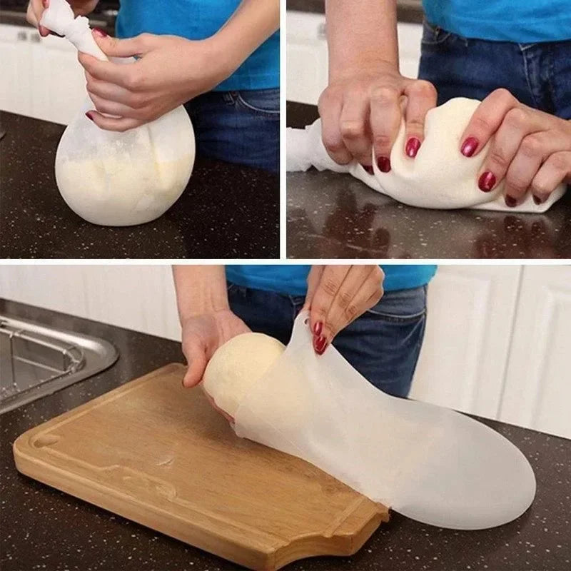 Food-Grade Silicone Dough Kneading Bag – Mess-Free Dough Mixer for Bread, Pastry & Pizza