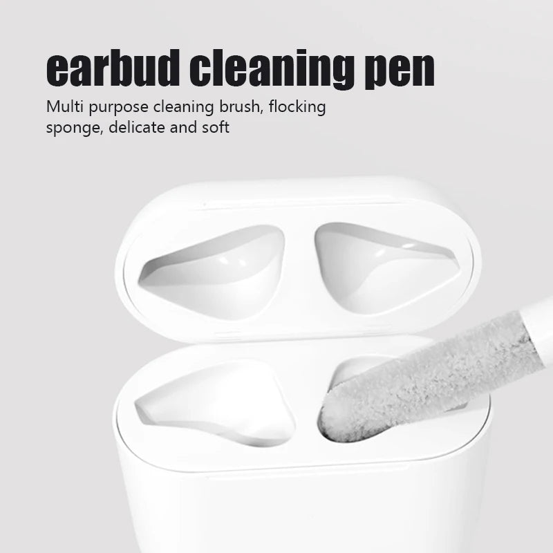 Bluetooth Earbuds Cleaning Pen Kit – Multi-Function Cleaner for AirPods, Samsung, Xiaomi & More
