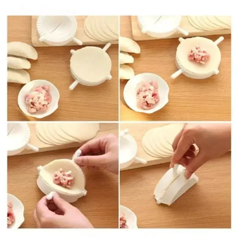 Dumpling Maker Mold – Hand Dough Press for Dumplings, Ravioli & Pastry DIY Tool