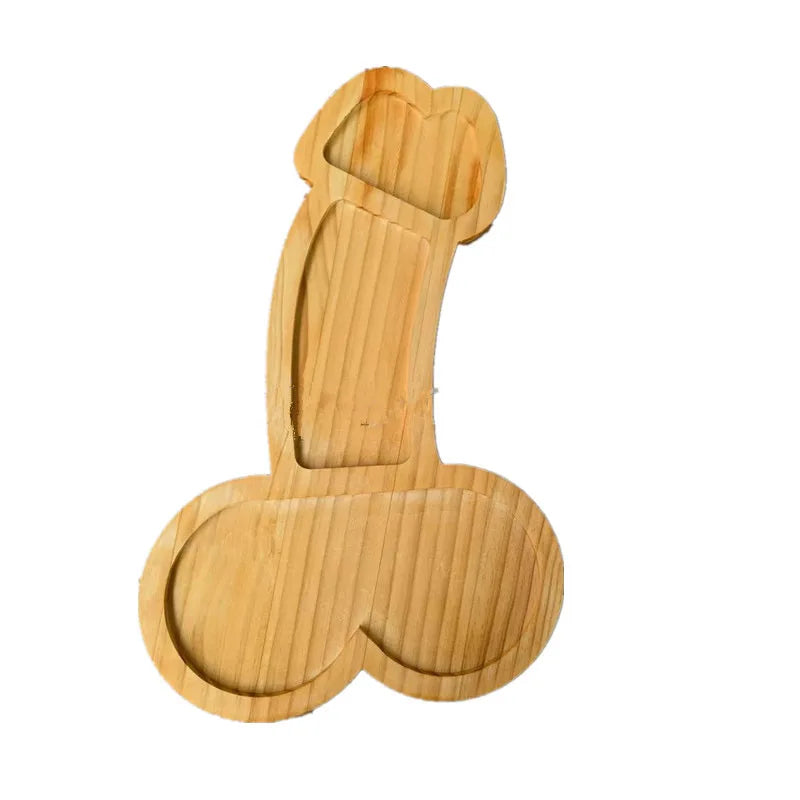 INS Funny Wooden Snacks Board – Creative Bar Food Serving Tray for Parties & Events