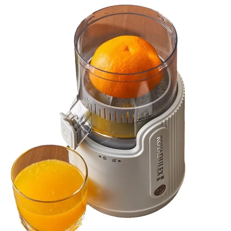 Large-Diameter Orange Juicer – Fruit & Vegetable Juice and Pulp Separator for Home and Tea Shop