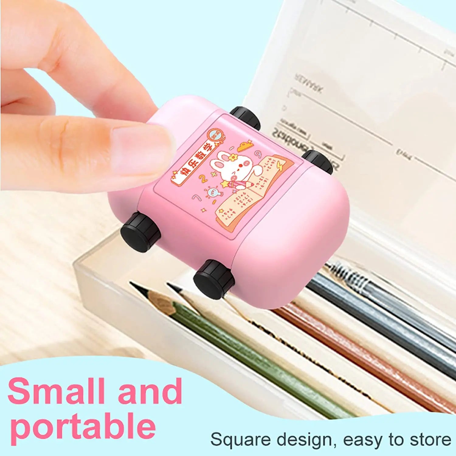 Math Roller Stamp Smart Teaching Tool for Practice Problems & Learning