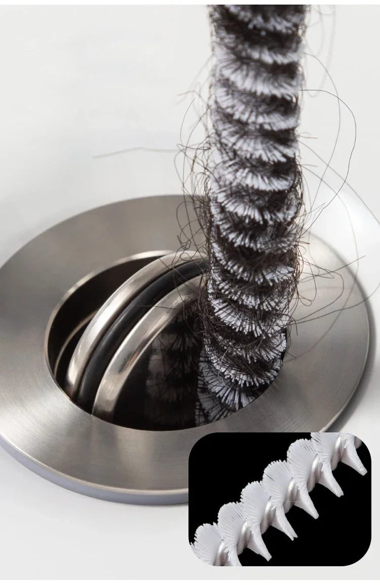 Drain Unblocker & Pipe Cleaning Tool  Hair & Clog Remover for Kitchen, Bathroom, Toilet & Sewer