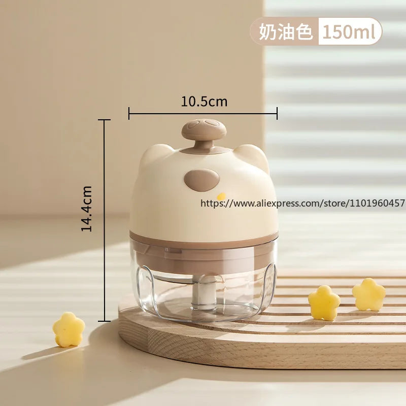 Electric Meat Grinder & Food Processor – 5L Stainless Steel Multi-Function Kitchen Blender, Vegetable Slicer, and Meat Mincer