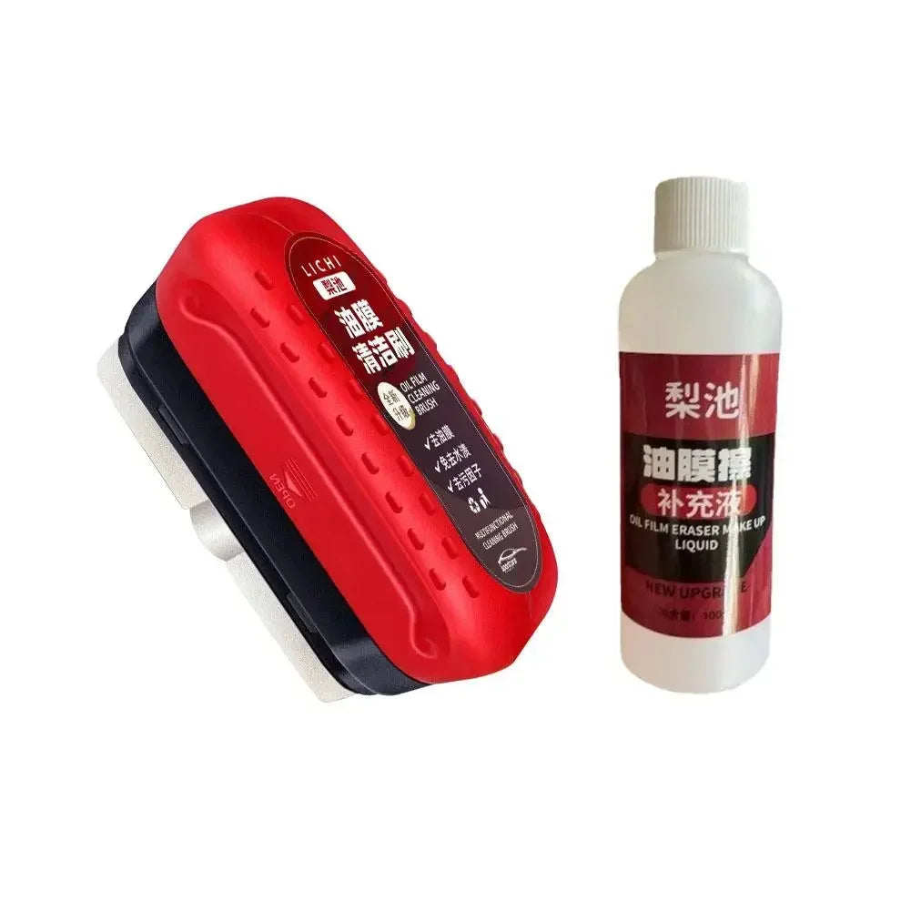 Car Glass Oil Film Remover – Windshield Cleaning Board with Hydrophobic Coating Tool