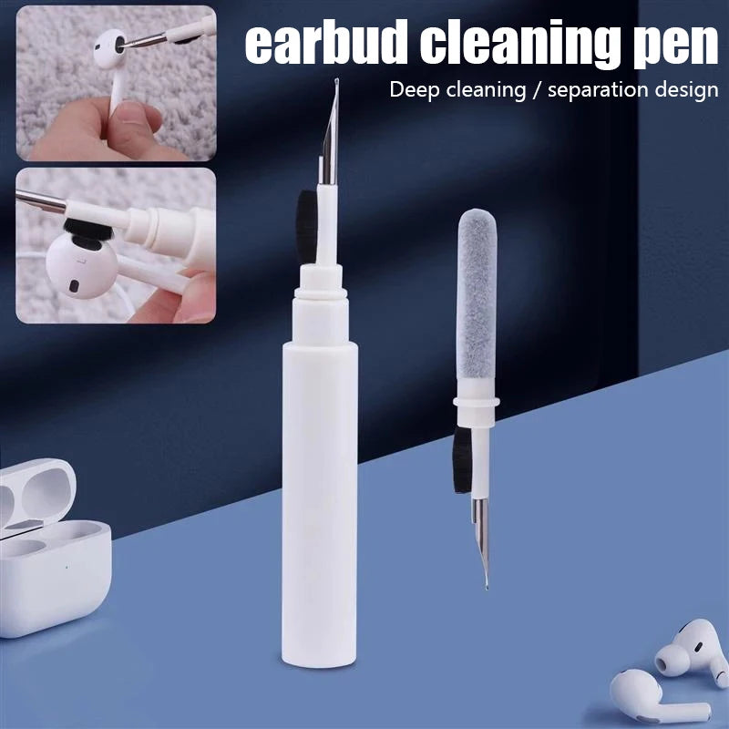 Bluetooth Earbuds Cleaning Pen Kit – Multi-Function Cleaner for AirPods, Samsung, Xiaomi & More