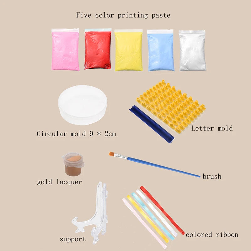 Baby Handprint & Footprint Kit – DIY Inkless Keepsake Art & Memory Ornament