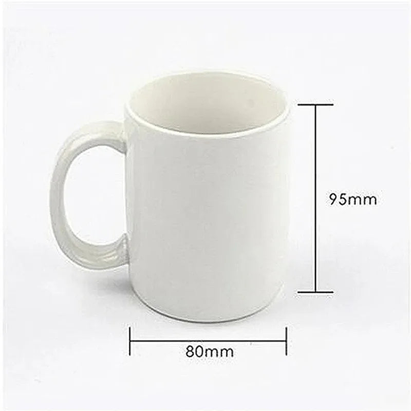 Funny Middle Finger Ceramic Mug  Creative Novelty Coffee Cup Gift