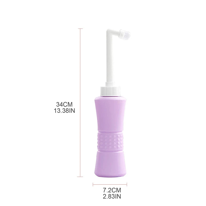 500ml Portable Handheld Bidet Sprayer – Travel Hygiene Bottle for Personal & Postpartum Care