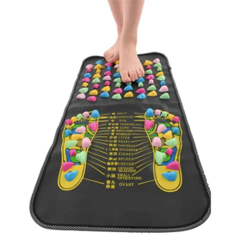 Cobblestone Simulation Massage Cushion – Foot & Leg Pain Relief Acupressure Mat for Relaxation and Healthcare